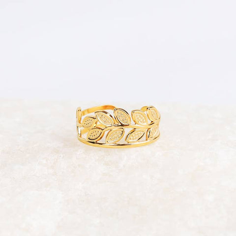 Olive Leaf Ring