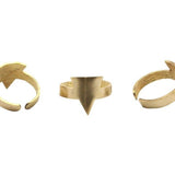 Blank Triangle Ring