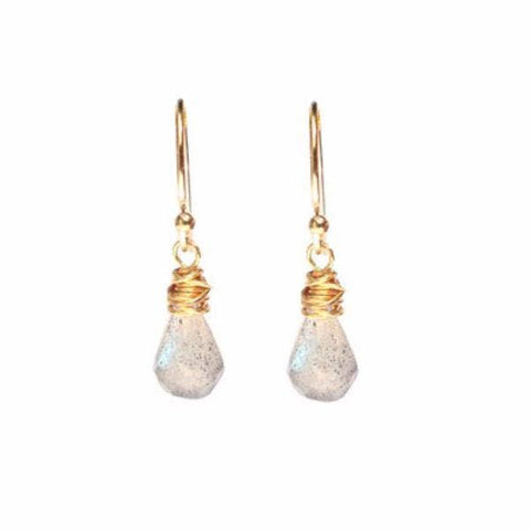 Labradorite Drop Earrings