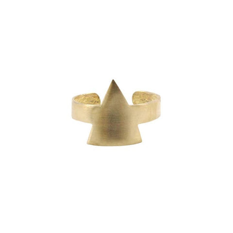 Blank Triangle Ring