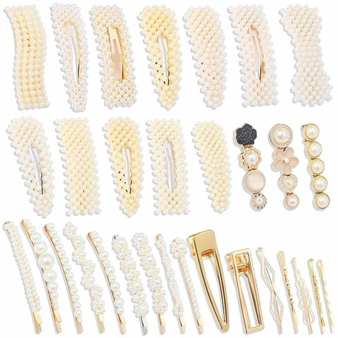 Bar Hair Clip, 31 Pcs