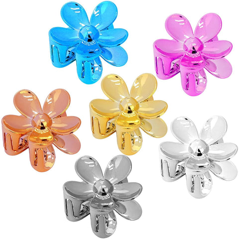 Glossy Daisy Claw Clip