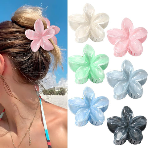 Plumeria Claw Clip