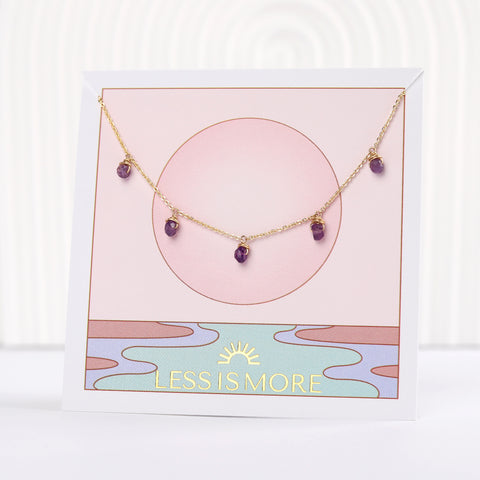 Amethyst Confetti (Gold or Silver)