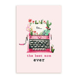 Succulent Happy Mother Day Card for sale, Succulents Greeting Card, Succulents Gift Ideas, THank Mom Card
