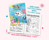 kids coloring book with songs, music-themed coloring book, toddler music activity book, coloring book with children’s songs, sing-along coloring book for kids