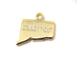 50 States Necklaces (Gold)