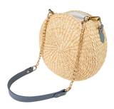 MARIGOLD Round Woven Bag