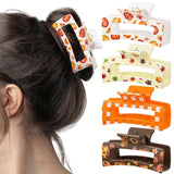 Fall Hair Claw Clip