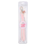 macrame wristlet bulk, handmade wristlet, pink key fob, boho wristlet wholesale