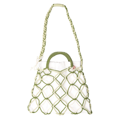 Green macrame crossbody bag, Boho green shoulder bag, Artisan macrame crossbody, Eco-friendly green macrame crossbody bag, Unisex handmade macrame shoulder bag, Crossbody bags for women, Summer handbags 2025