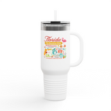 30 oz insulated tumbler, Statesip tumbler, stainless steel state tumbler, state-themed drinkware, state souvenir tumbler