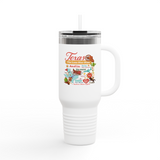 30 oz insulated tumbler, Statesip tumbler, stainless steel state tumbler, state-themed drinkware, state souvenir tumbler