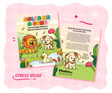 best coloring books that include children’s songs, gift idea for kids who love music and art, fun preschool activity book with sing-along songs, early childhood coloring book with music theme