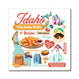 State souvenir magnet, Travel-themed magnet, Wholesale fridge magnets, Gift shop magnets, Travel gift wholesale, Magnet for resellers
