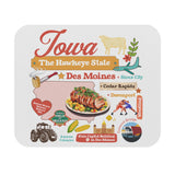 Rectangular mouse pad, US state mouse pad, State souvenir mouse pad, Local pride mouse pad, Wholesale mouse pads, Boutique office accessories