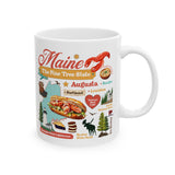 Wholesale state mugs, Gift shop mugs, Boutique drinkware wholesale, Hotel gift shop mugs, Unique travel gift, Local pride coffee mug