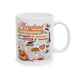 State souvenir mug, State pride mug, American states drinkware, Wholesale state mugs, Gift shop mugs, Boutique drinkware wholesale, Hotel gift shop mugs