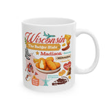 Unique travel gift, Local pride coffee mug, Regional souvenir mug, Travel-themed mug, Coffee mug for travelers