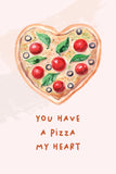 Pizza My Heart Card