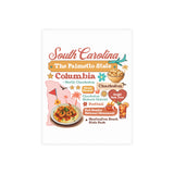 Printed postcard with envelope, State-themed postcard, Landmark postcard USA, Postcard gift set, Unique postcards for travel lovers