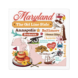 Scrapbook sticker, Gift shop sticker, Souvenir shop wholesale, Tourist attraction merchandise, Wholesale decorative stickers