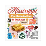  State souvenir sticker, U.S. state sticker, Regional pride sticker, American states sticker, Travel sticker for planners, Laptop sticker, Water bottle sticker, Scrapbook sticker, Gift shop sticker