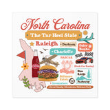 state sticker for scrapbooking and crafts, colorful U.S. state sticker for gifts and souvenirs, travel-themed sticker for planners and journals	