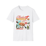 Illustrated state tee, Unisex state T-shirt, Crewneck T-shirt, Short sleeve state tee, State-themed clothing