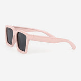 Vintage Square Polarized Kids Sunglasses, Square Candy Color Fashion Sunglasses for Kids