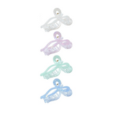 Ribbon Claw Clip, Hair Clip, Mermaid Hair Clip, Colorful Hair Accessory, White Hair Clip, Women’s Hair Accessories