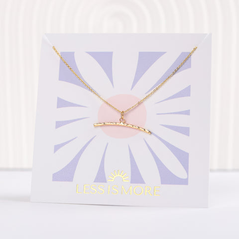 Vermeil Bar Necklace