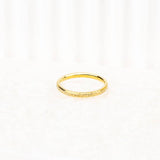 Textured Gold Ring