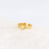 18k Gold Plated Multi Floral Ring, Minimalist Ring for Women, Buy Gold Adjustable Ring Online