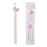 wholesale macrame keychain, macrame wristlet bulk, handmade wristlet, purple key fob, best price accessories, online wholesale keychains, artisan wristlet