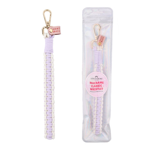wholesale macrame keychain, macrame wristlet bulk, handmade wristlet, purple key fob, best price accessories, online wholesale keychains, artisan wristlet