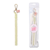 hand-knotted key fob, green key holder, wristlet strap, macrame wristlet wholesale, bulk keychains