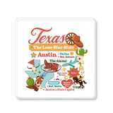 Plastic Fridge Magnet