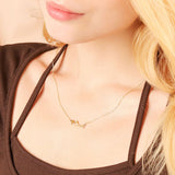 Summer Mountain Necklace (Gold)