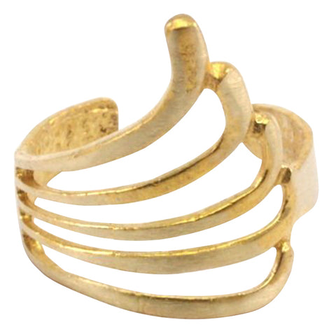 Mini Wing Ring for Sale, Raw Brass Adjustable Ring for Women, Unique Jewelry Gift Ideas