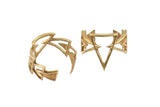 Adjustable Arrow Brass Ring, Women gift ideas